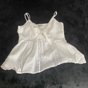 White babydoll top
